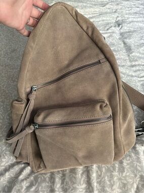 Free People Oxford Suede Sling Bag